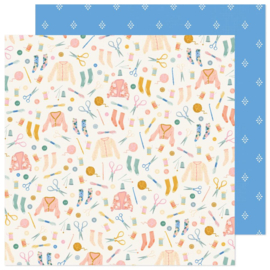 Maggie Holmes Parasol Double-Sided Cardstock 12"X12" Notions 