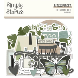 Simple Stories The Simple Life Bits & Pieces Die-Cuts 50/Pkg  