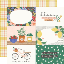 Simple Stories The Little Things Double-Sided Cardstock 12"X12" 4x6 Elements PREORDER