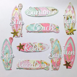 Scrapdiva Surf Board / Paddle Board Set