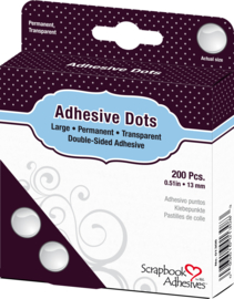 Scrapbook Adhesives Adhesive Dots Large (200pcs)
