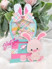 Scrapdiva Easter Gumball Machine  