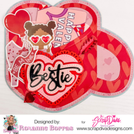 Scrapdiva Heart Mug Mini Album