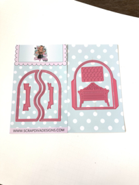 Scrapdiva A2 Wavy Card
