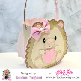 Scrapdiva Hedge Hog Mini  