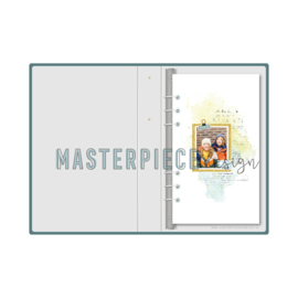 MasterPiece design Memory Planner – 4×8″ Pocket Page album – “Dark Grey”