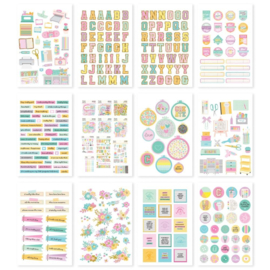 Simple Stories Sticker Book 12/Sheets Crafty Things  