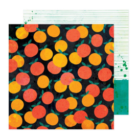 Vicki Boutin Bold And Bright Double-Sided Cardstock 12"X12" Juicy Scoop  