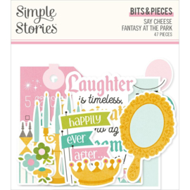 Simple Stories Say Cheese Fantasy At The Park Bits & Pieces Die-Cuts 47/Pkg  