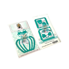 Scrapdiva 3D Pumpkin Shaker Bag