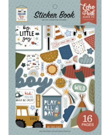 Echo Park Dream Big Little Boy Sticker Book  