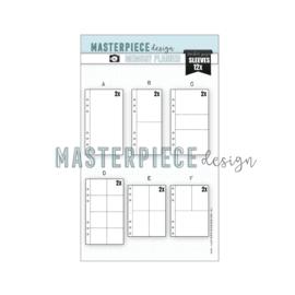 MPdesign – Memory Planner – Pocket Page sleeves – “Variety Set” 12 st. 8x4