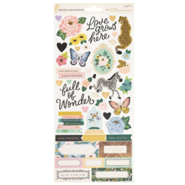 Maggie Holmes Woodland Grove Cardstock Stickers 6"X12"