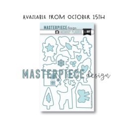 Masterpiece Design 6x8" Die-set "Merry Memories" (pre-order) Available 15th of October”