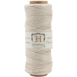 Hemptique Hemp Cord Spool 10lb cream