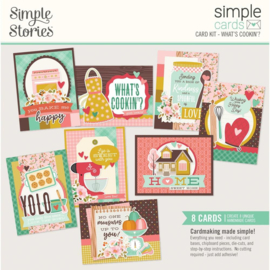 Simple Stories Simple Cards Card Kit What's Cookin'?  