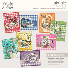 Simple Stories Simple Cards Card Kit Simple Vintage Essentials Color Palette  