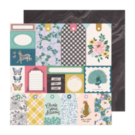 Maggie Holmes Woodland Grove Double-Sided Cardstock 12"X12" Uniquely You