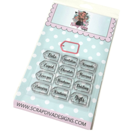 Scrapdiva Love Stamp & Die  