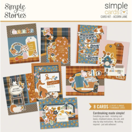 Simple Stories Simple Cards Card Kit Acorn Lane  