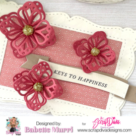 Scrapdiva Shabby Chic Flower #2