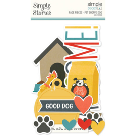 Simple Stories Simple Pages Pieces Pet Shoppe Dog