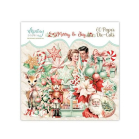 Mintay Paper Die-Cuts - Merry & Joy, 60 st MT-MAJ-LSC