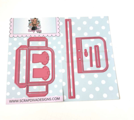 Scrapdiva 3D Memorydex Card Set