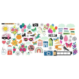 Vicki Boutin Bold And Bright Ephemera Icons