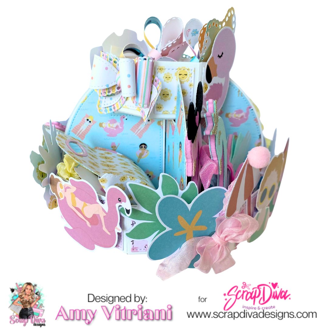 Scrapdiva 3D Carousel Tray  