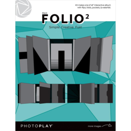 Photoplay Folio 6"X8" Black  