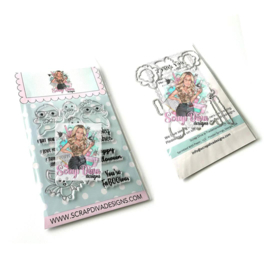 Scrapdiva Ghost Stamp & Die Set 