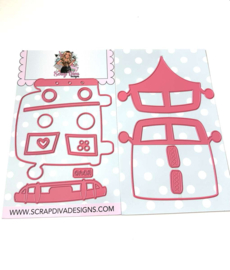 Scrapdiva Road Trip Mini Album