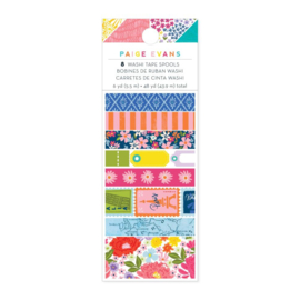 Paige Evans Adventurous Washi Tape 8/Pkg PREORDER