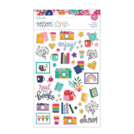 Shimelle Reasons To Smile Sticker Book 8 Sheets PREORDER