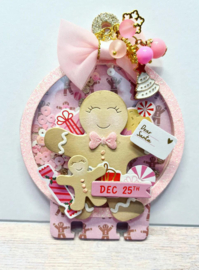 Scrapdiva Memorydex Gingerbread Shaker  