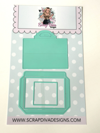 Scrapdiva 3D Barn Gift Box 