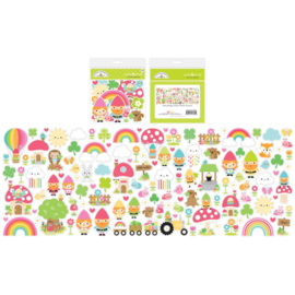 Doodlebug Odds & Ends Die-Cuts Over The Rainbow  