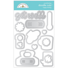 Doodlebug Doodle Cuts Dies Happy Healing PREORDER