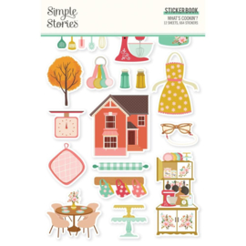 Simple Stories Sticker Book 12/Sheets What's Cookin'? 