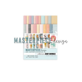 Masterpiece Pocket Page kaartjes Baby Animals 3x4 20st  