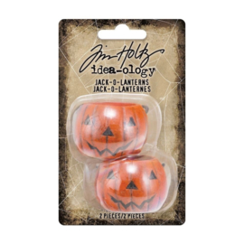 Tim Holtz Halloween Jack-O-Lanterns (2pcs)