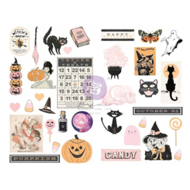 Thirty-One By Frank Garcia Chipboard Stickers 35/Pkg Shapes W/Foil Accents  