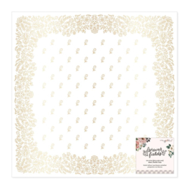 Maggie Holmes Forever Fields Specialty Paper 12"X12" Gold Foil Vellum PREORDER