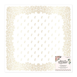 Maggie Holmes Forever Fields Specialty Paper 12"X12" Gold Foil Vellum  