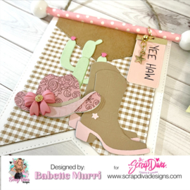 Scrapdiva  Double Stitched Fishtail set  
