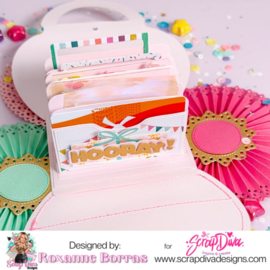 Scrapdiva Diamond Rosette PREORDER