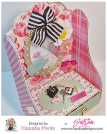 Scrapdiva3D Desk Vanity