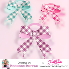 Scrapdiva Bow Bag Topper #3 Medium