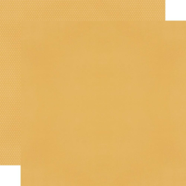 Simple Stories Color Vibe Double-Sided Cardstock 12"X12" Mustard